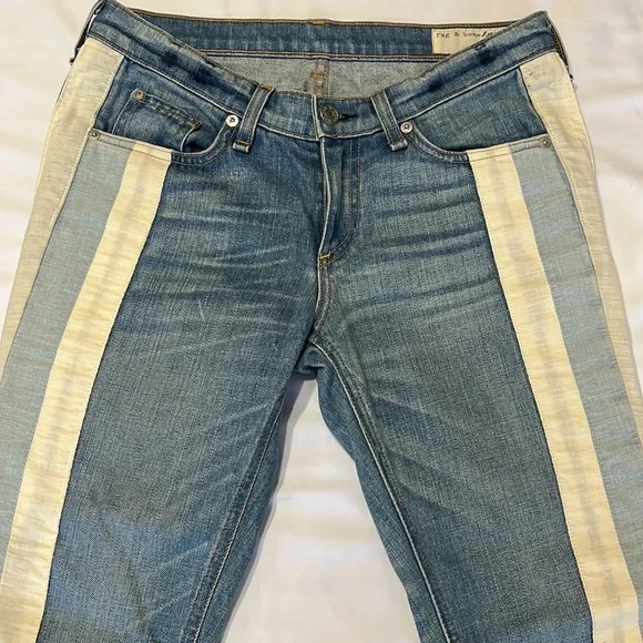 Rag & Bone Relay Jeans Made in USA Size 26 Like New - Picture 10 of 15